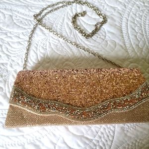 Rose Gold Evening Bag